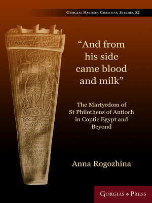 cover image of "And from his side came blood and milk"